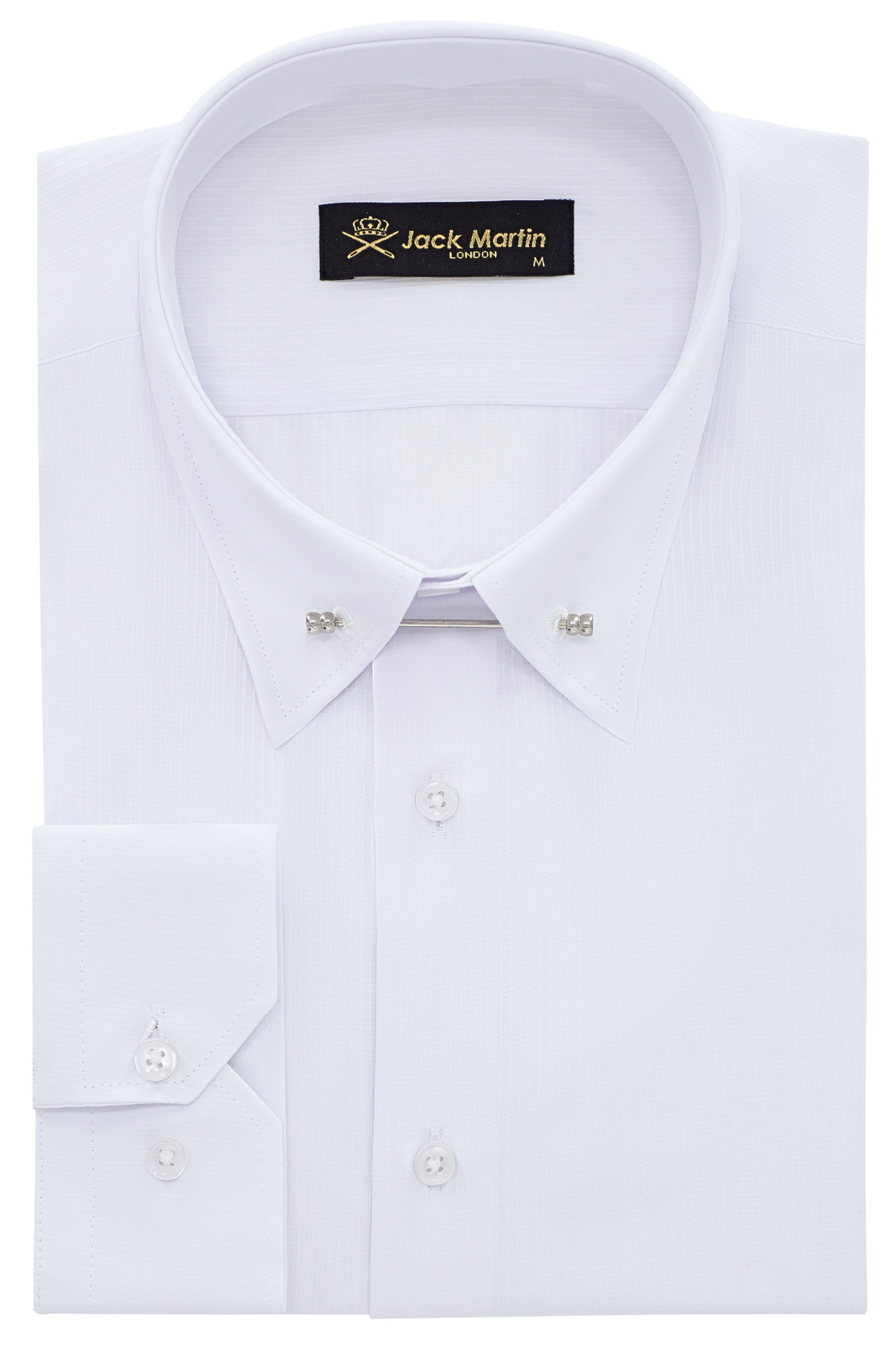 Jack Martin Mens Striped Pin Collar Long Sleeve 20s Vintage Dress Shirt For Men Jack Martin Mens Striped Pin Collar Long Sleeve 20s Vintage Dress Shirt For Men