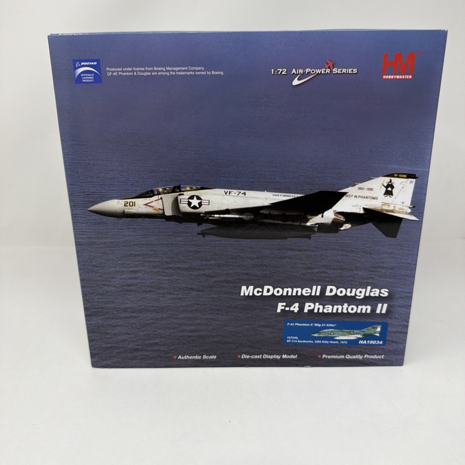 Hobby Master McDonnel Douglas F-4 (Mig Killer) HA19034 1:72 Hobby Master McDonnel Douglas F-4 (Mig Killer) HA19034 1:72