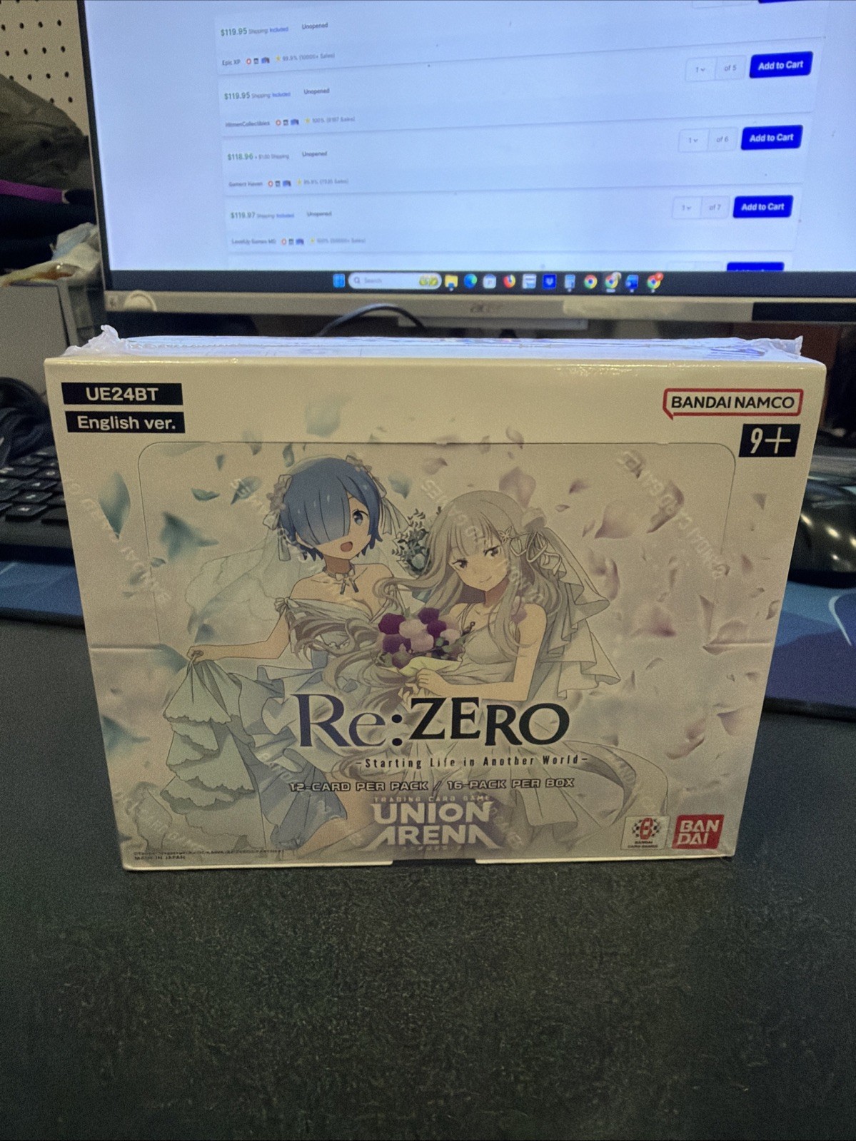 Union Arena: Re:ZERO Starting Life in Another World Booster Box