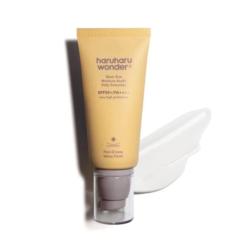 [US Seller] Haruharu Wonder Black Rice Moisture Airyfit Sunscreen 50ml