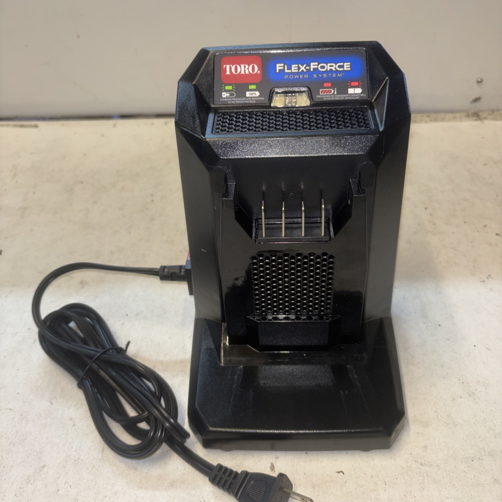 Genuine Toro 60V Battery Charger Flex-Force 2amp Battery Charger 88602. E 0053