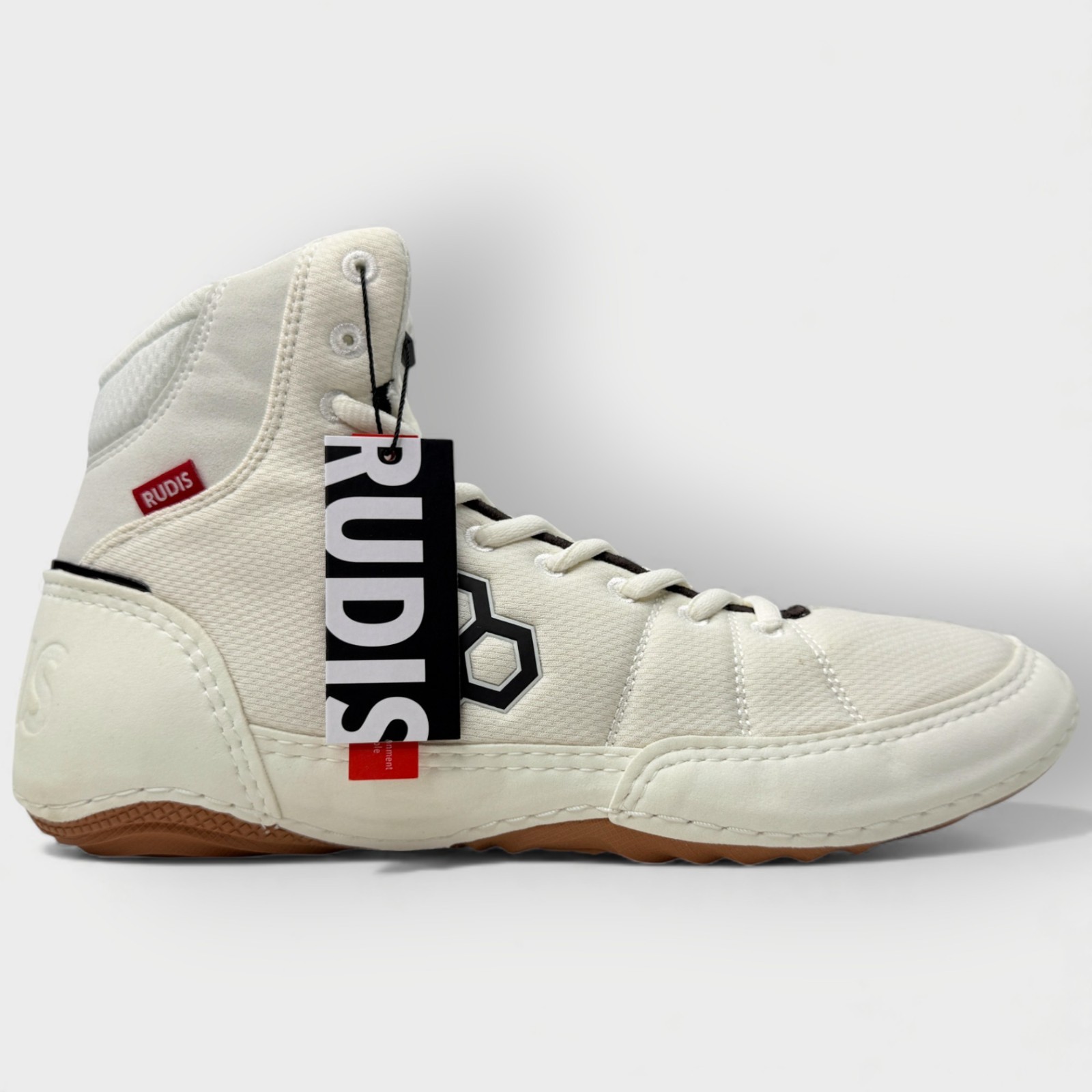 RUDIS Colt 3.0 Wrestling Shoes Mens Size 13 Bone Beige High Top Brand New