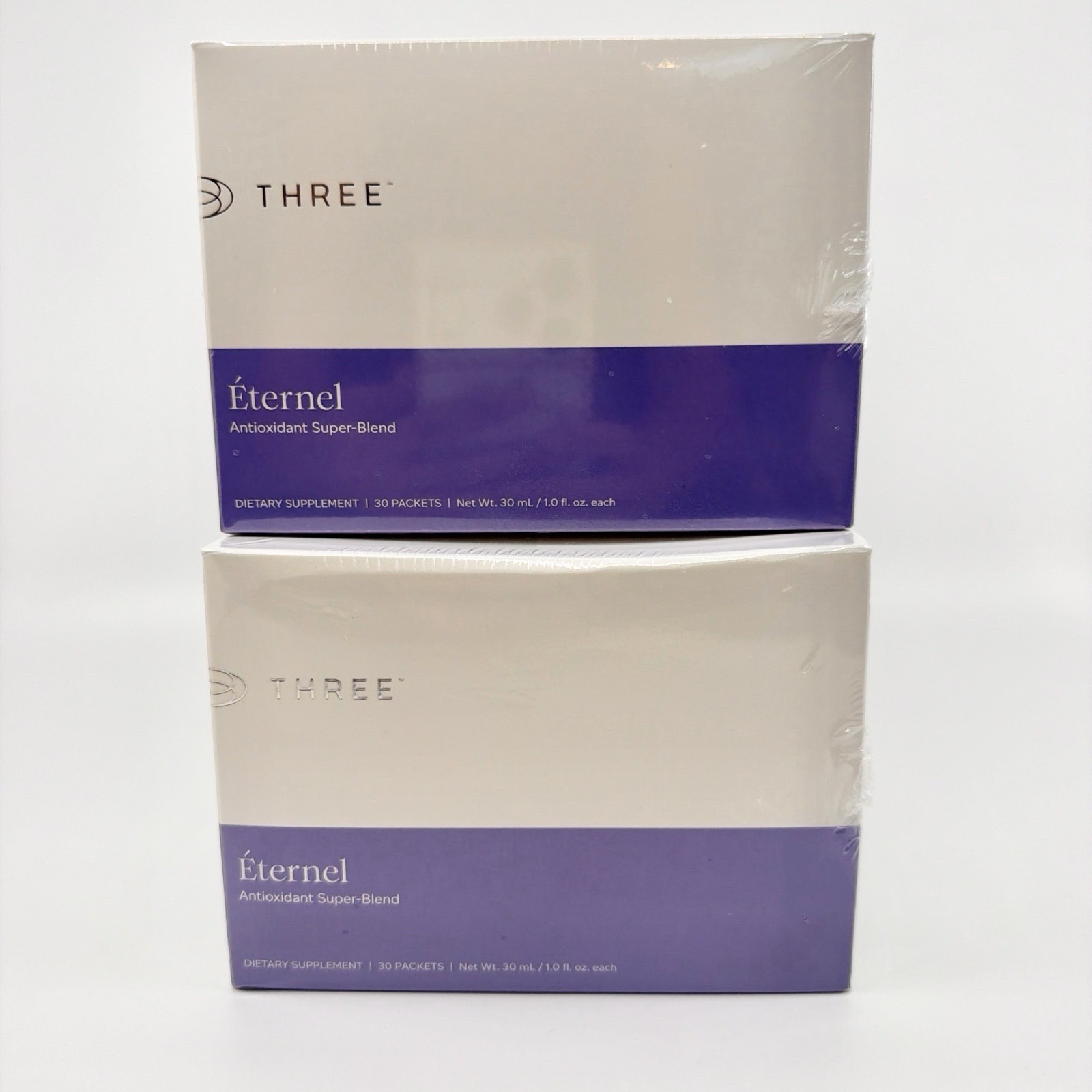 iii Three 2 PACK Eternel Antioxidant Super Blend Dietary Supplement 12/26 NEW