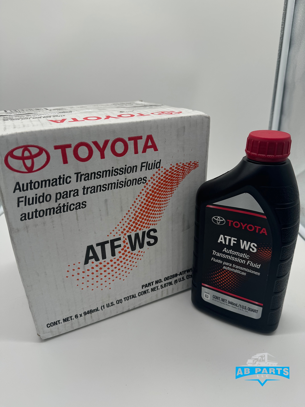 Toyota ATF WS Automatic Transmission Oil Fluid OEM 00289-ATFWS ( 4 PACK ) Toyota ATF WS Automatic Transmission Oil Fluid OEM 00289-ATFWS ( 4 PACK )
