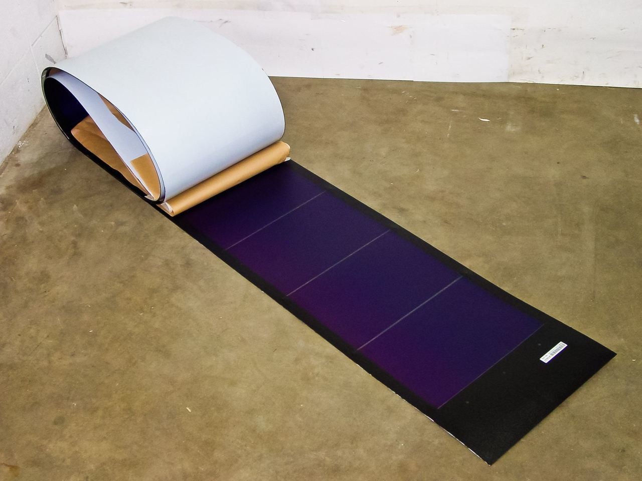 Uni-Solar PVL-128 128W 24V Flexible Amorphous Solar Panel UL 1703 600VDC