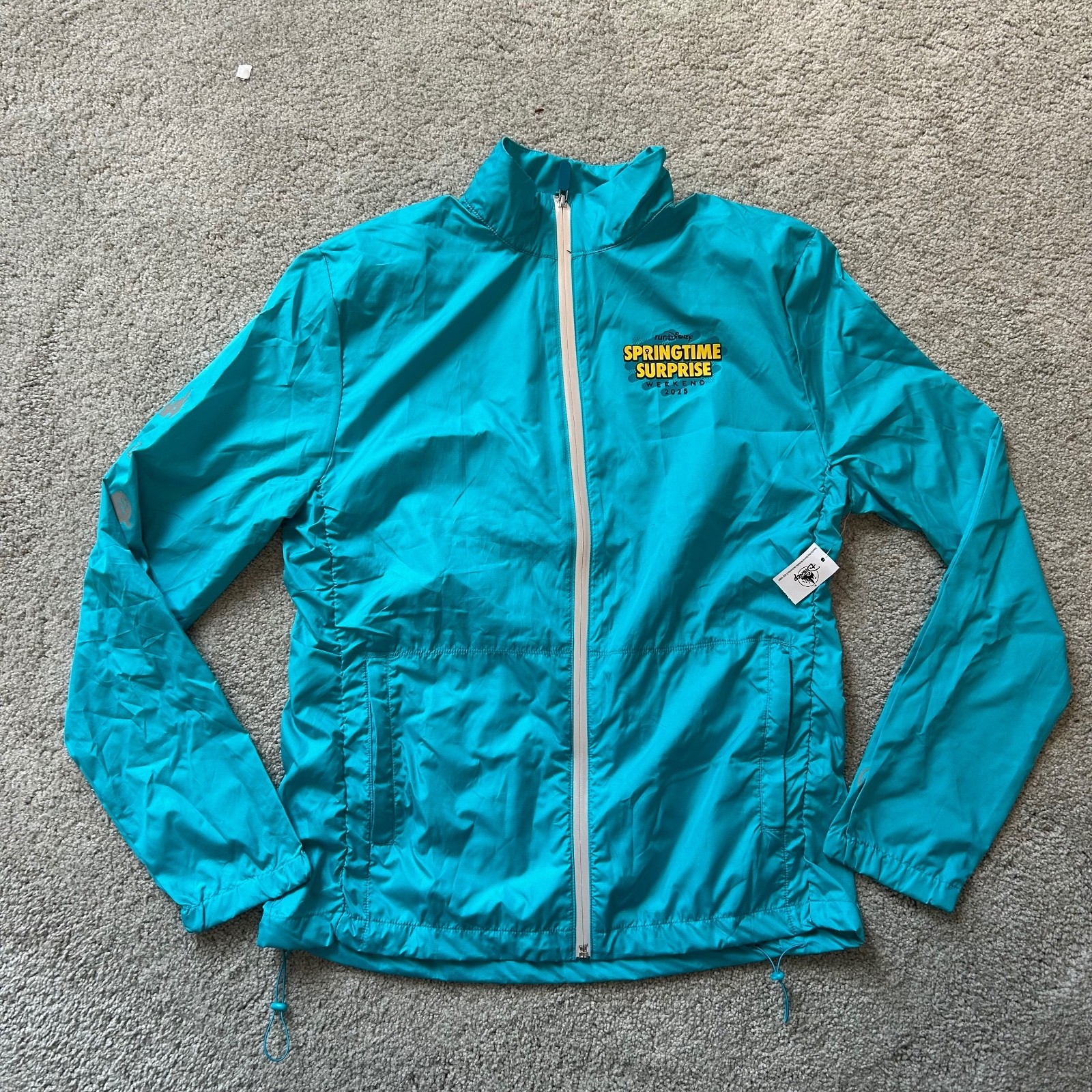 Disney size M RunDisney Springtime Surprise Weekend 2025 Windbreaker NWT