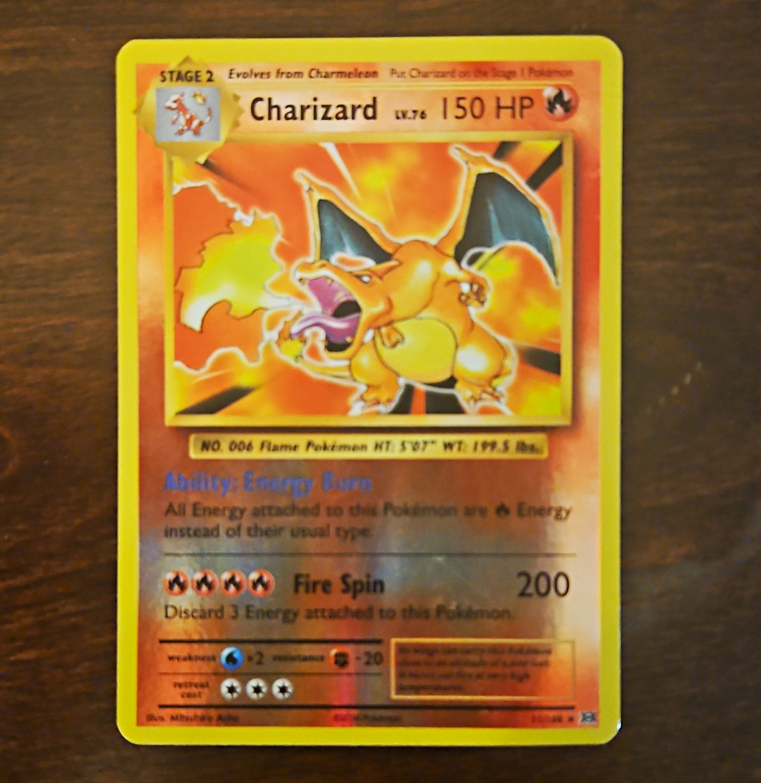 Pokemon TCG Charizard 11/108 Holo Rare Holo XY Evolutions English 150 HP Pokemon TCG Charizard 11/108 Holo Rare Holo XY Evolutions English 150 HP