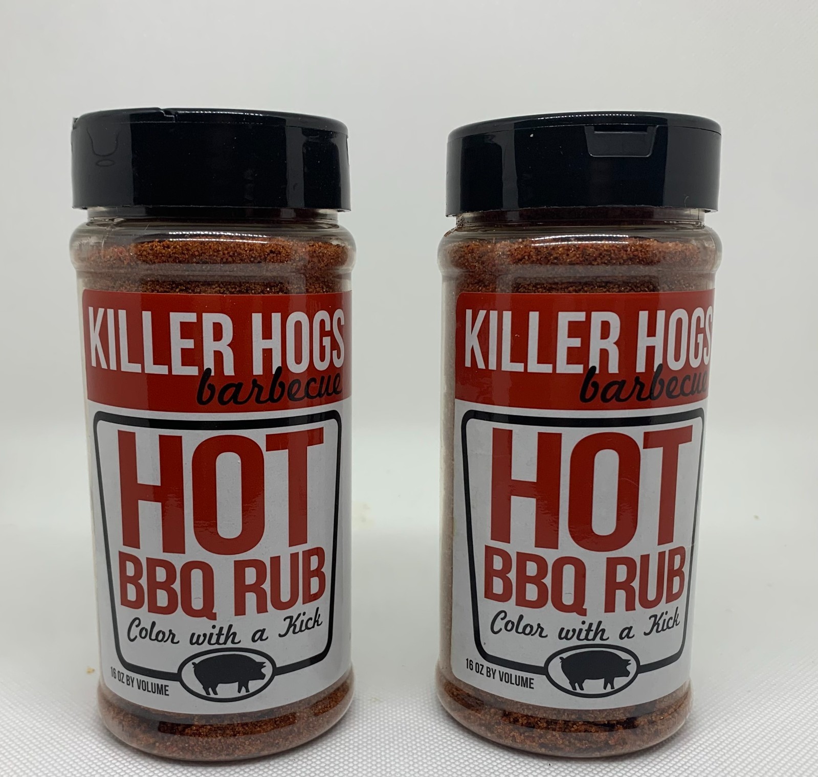 Killer Hogs Barbecue HOT BBQ Rub 2 Pack 12 oz x 2 Seasoning Malcom Reed Killer Hogs Barbecue HOT BBQ Rub 2 Pack 12 oz x 2 Seasoning Malcom Reed