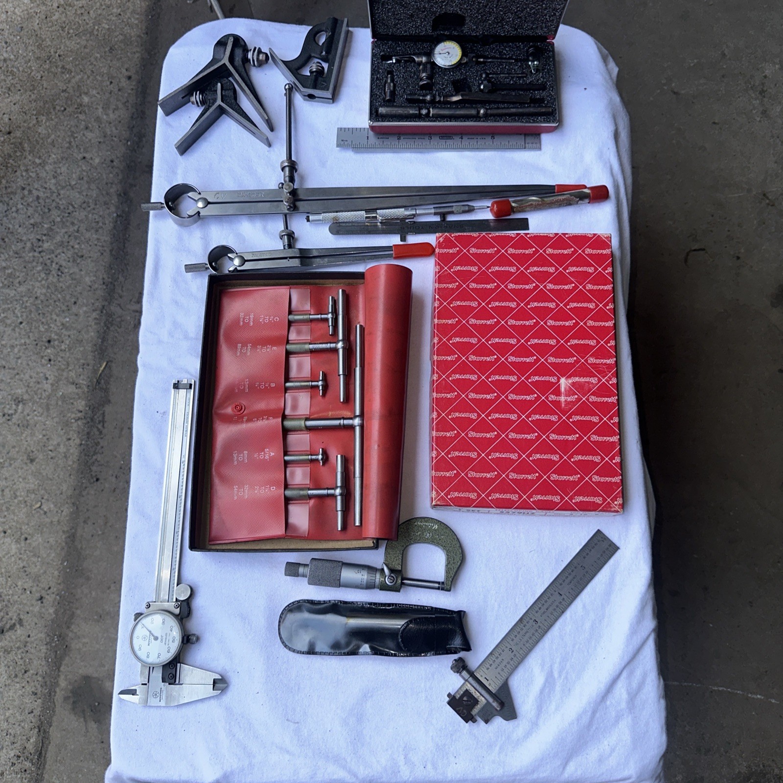 Machine Shop Precision And Measuring Tools