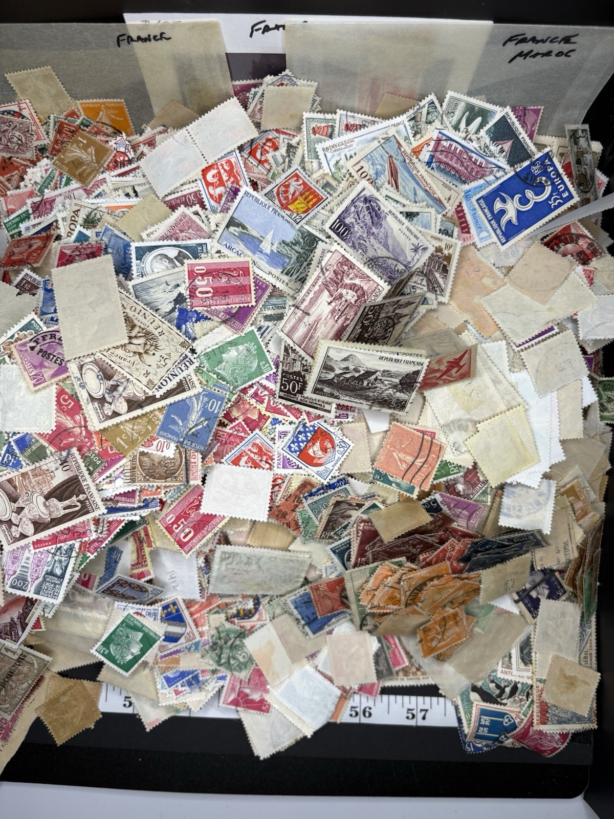 France - Mixed Stamp Lot - Find The Old Treasures  Great Price  1x20g Pack.