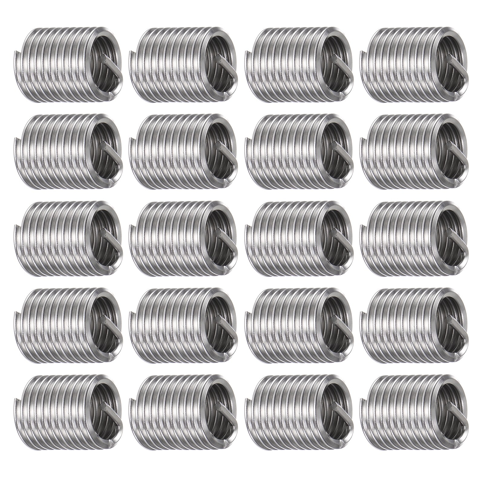 20Pcs 7/16-14 UNC 2D 22.2mm Threaded Inserts Stainless Steel for DIY 20Pcs 7/16-14 UNC 2D 22.2mm Threaded Inserts Stainless Steel for DIY