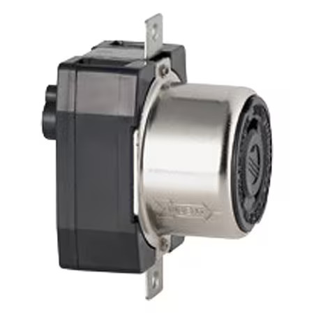 Leviton 6369Cr Lockingreceptacle, 50A, 125/250Vac, Black Leviton 6369Cr Lockingreceptacle, 50A, 125/250Vac, Black