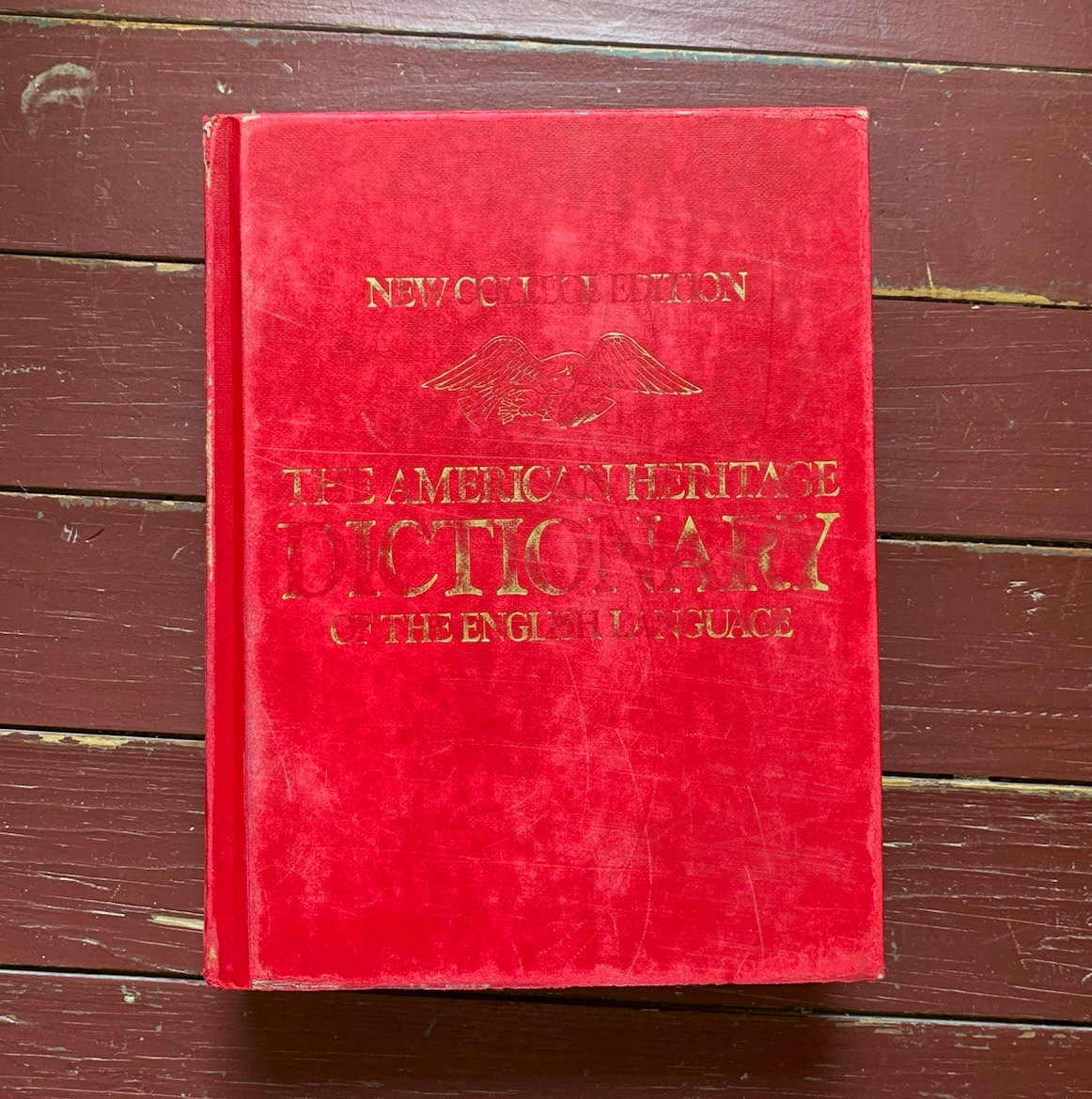 American Heritage Dictionary of the English Language 1976 HC 1550p American Heritage Dictionary of the English Language 1976 HC 1550p