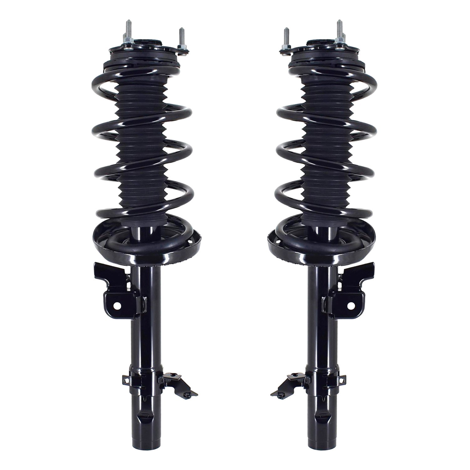 Front Loaded Strut Coil Spring Assembly Pair Fits Honda Passport FWD 2019-2022
