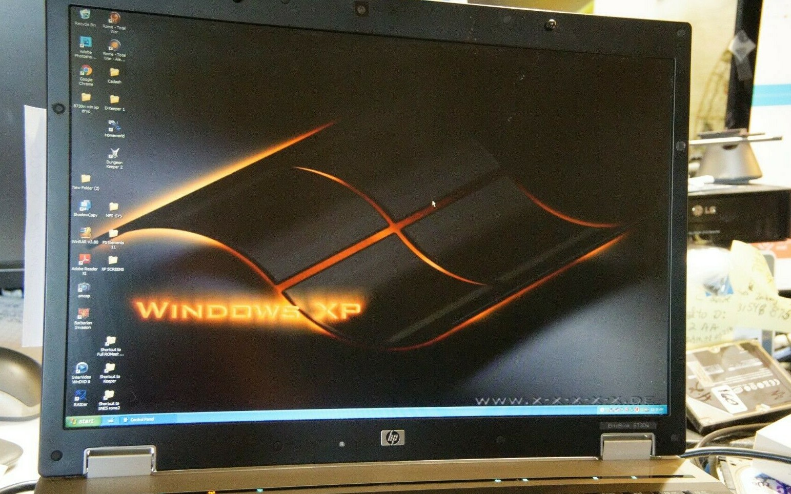 HP EliteBook RETRO GAMING with Alienware Performance 5x4 17\