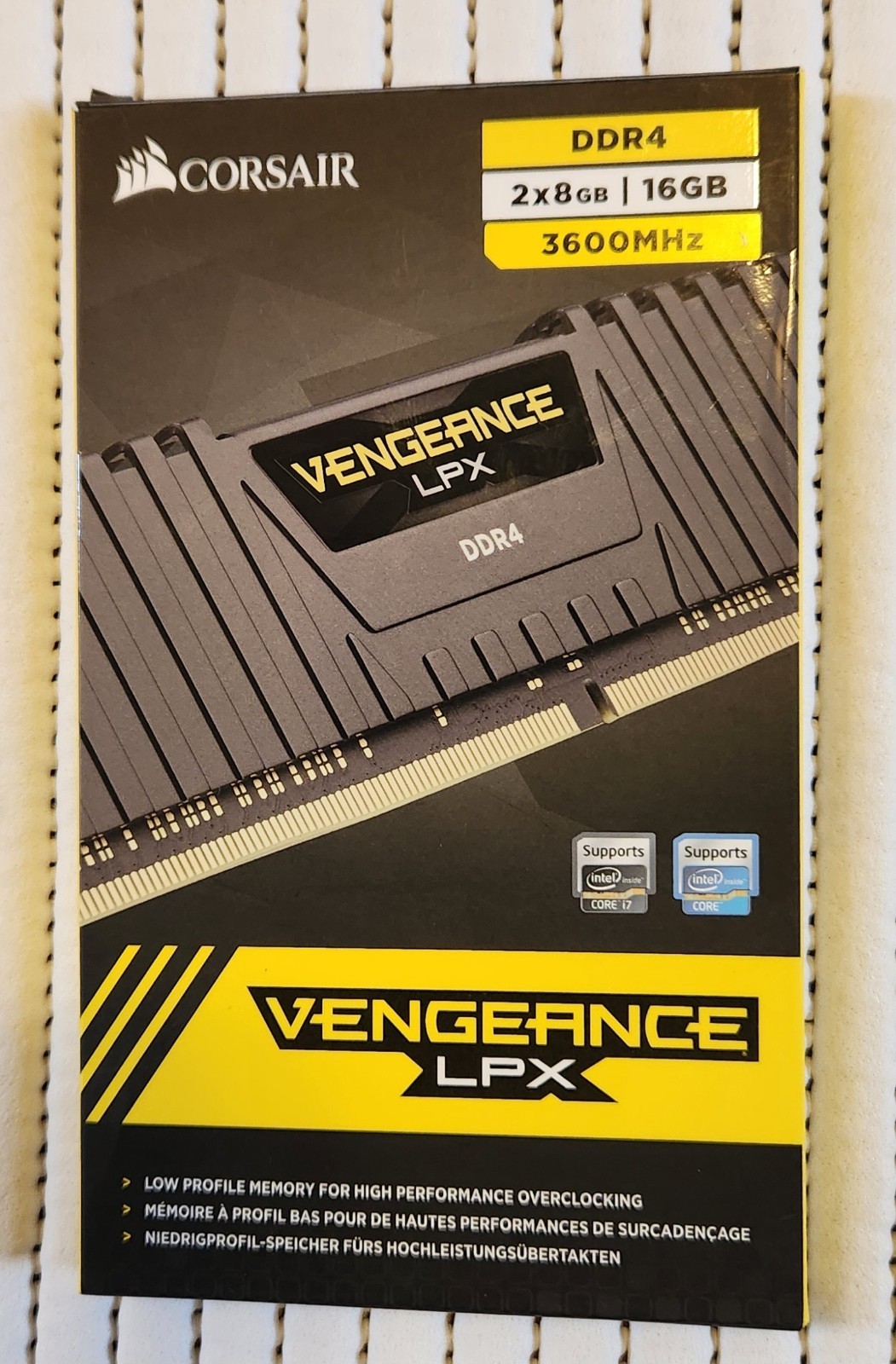 Corsair Vengeance LPX 16GB (2x8GB) DDR4 3600MHz RAM