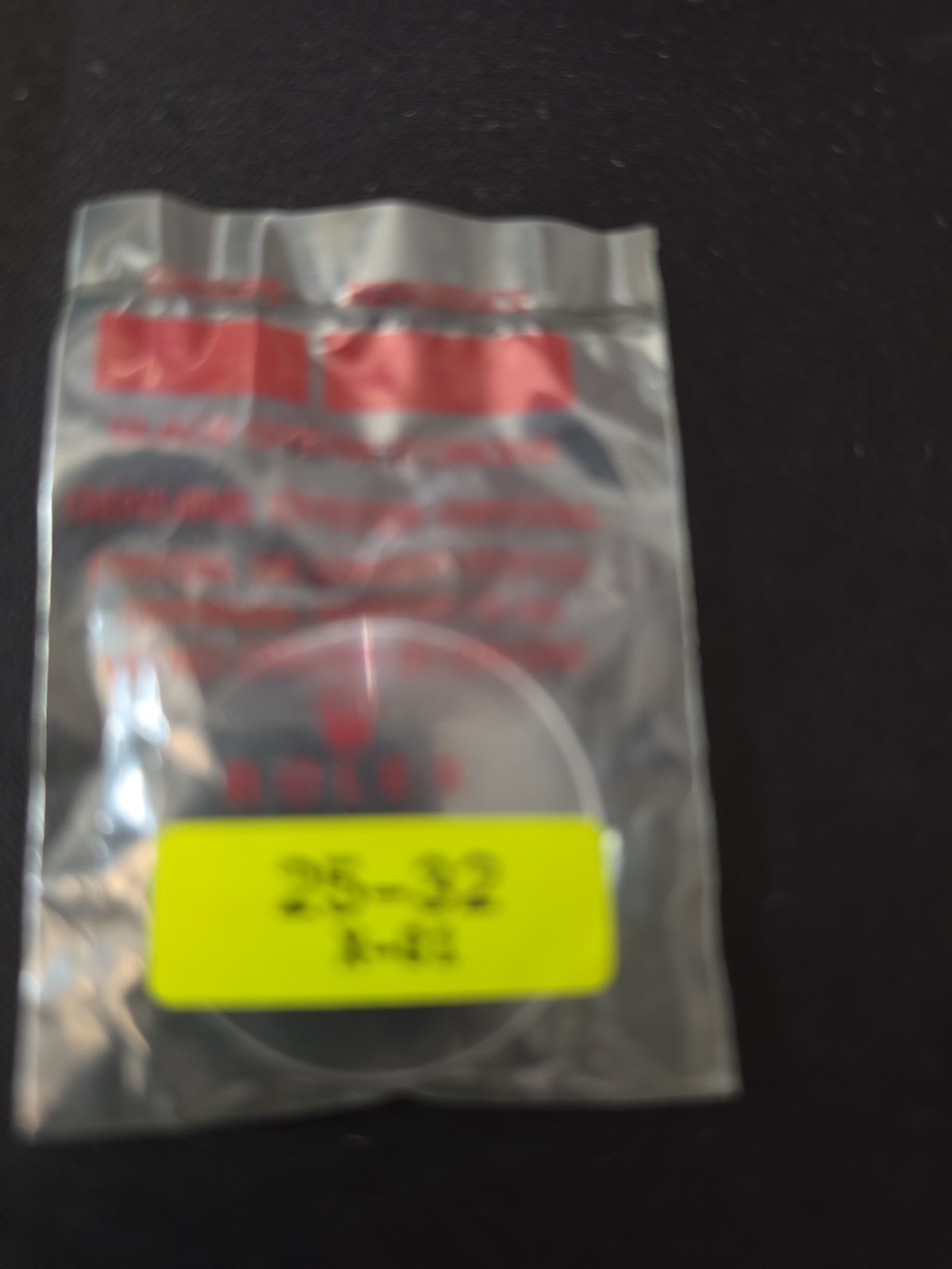 Genuine Vintage Rolex Plexy Glas Cristal B25-32 Milgauss 1019 Part Genuine Vintage Rolex Plexy Glas Cristal B25-32 Milgauss 1019 Part