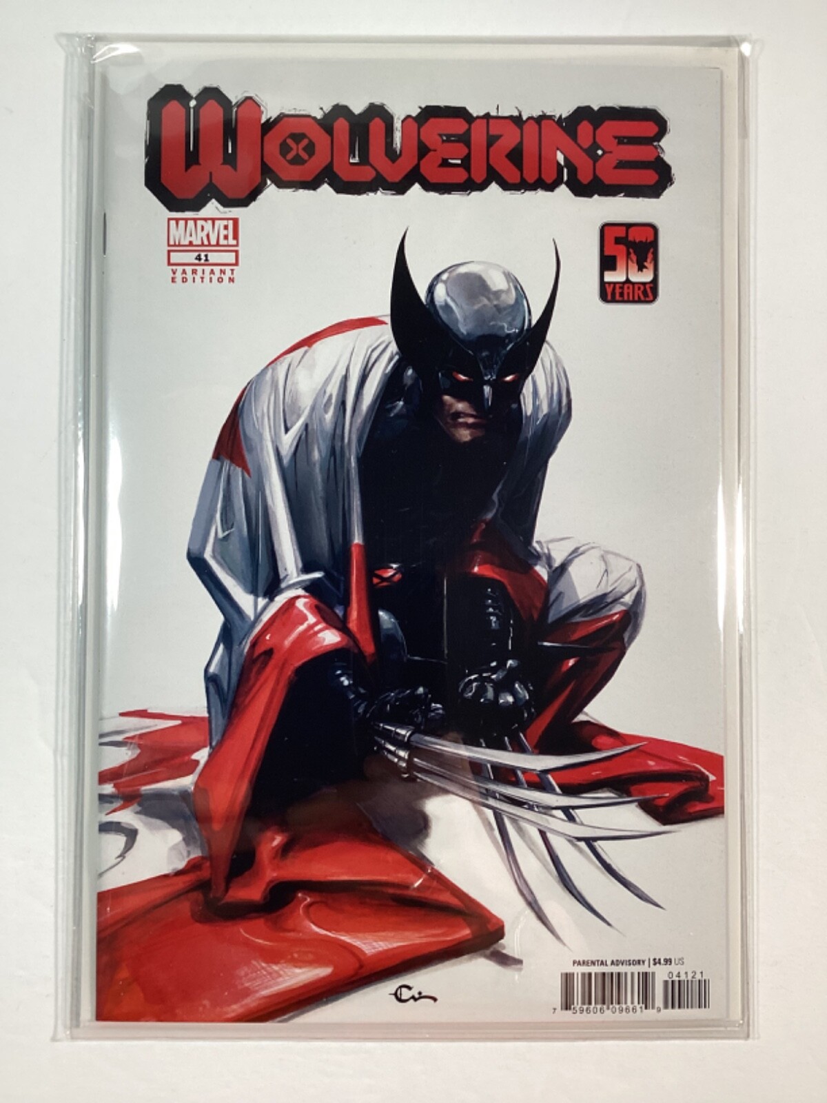 WOLVERINE #41B (2020 6th Series) VF 8.0 {50 YRS WOLVERINE CVR BY CLAYTON CRAIN}