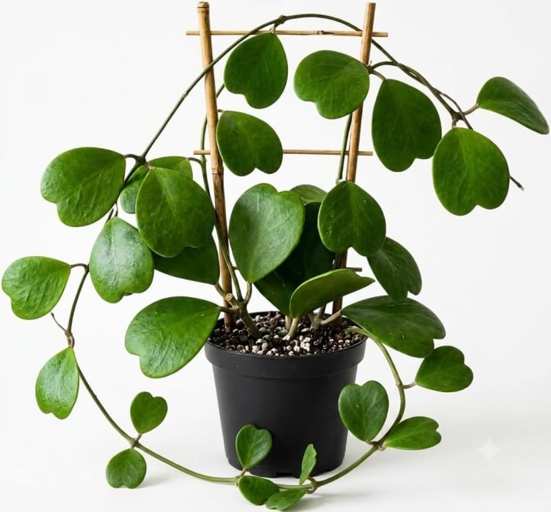 Hoya Kerrii Sweetheart Live Plant - Partial Shade, Succulent, USDA Zone 10