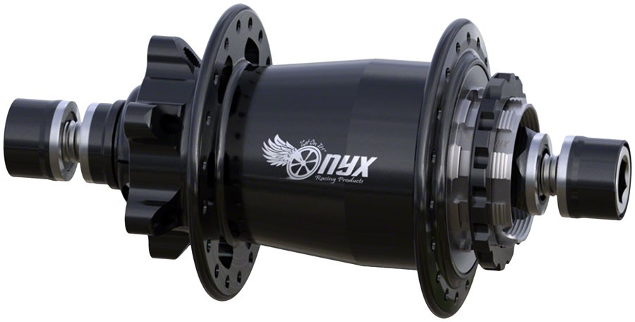 ONYX Racing Products Ultra BMX Rear Hub 36H 3/8 Bolt-On Cassette 6-Bolt Disc
