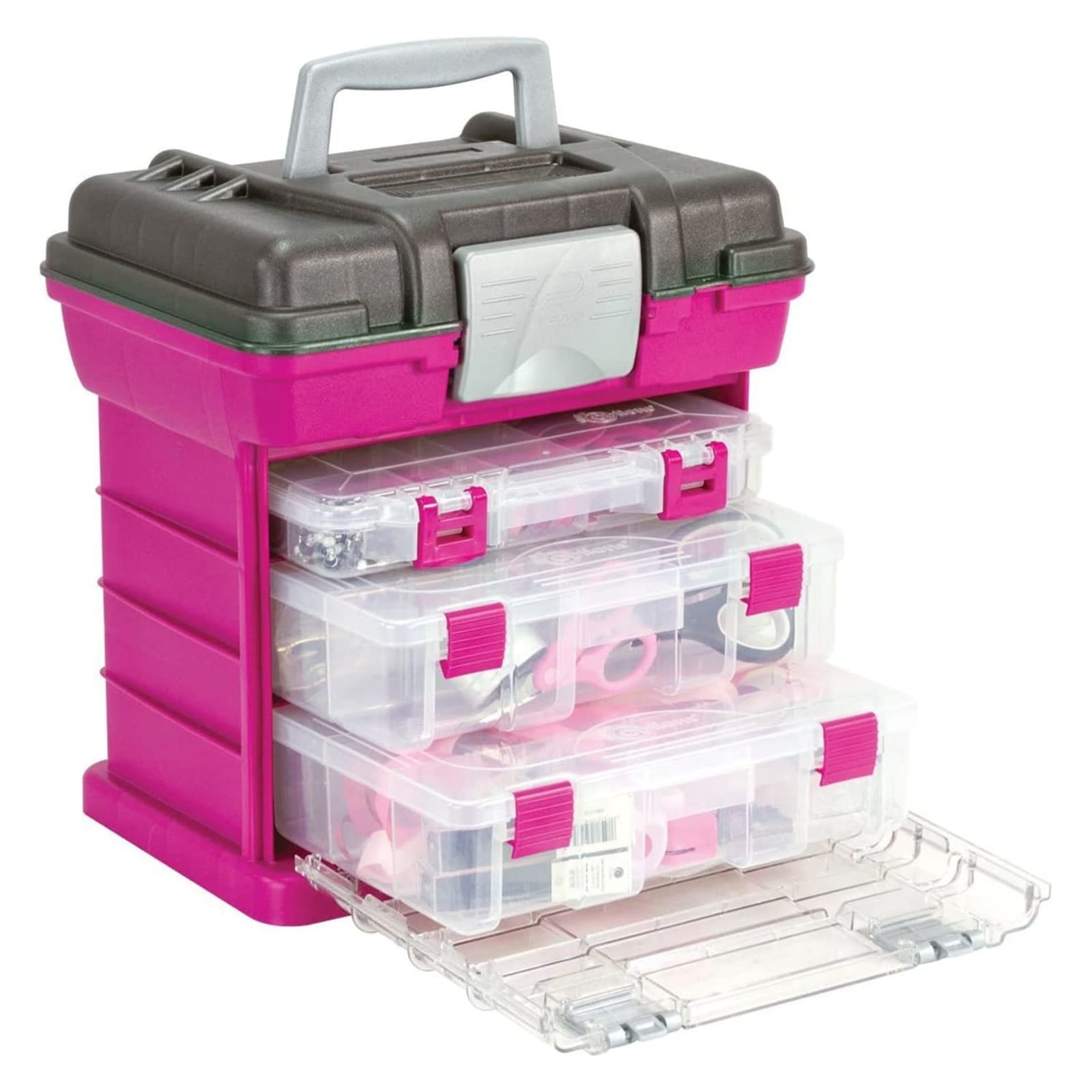 Creative Options 1363 Grab N Go Rack 2 3630 Deep 3650 Organizers Magenta Gray Creative Options 1363 Grab N Go Rack 2 3630 Deep 3650 Organizers Magenta Gray