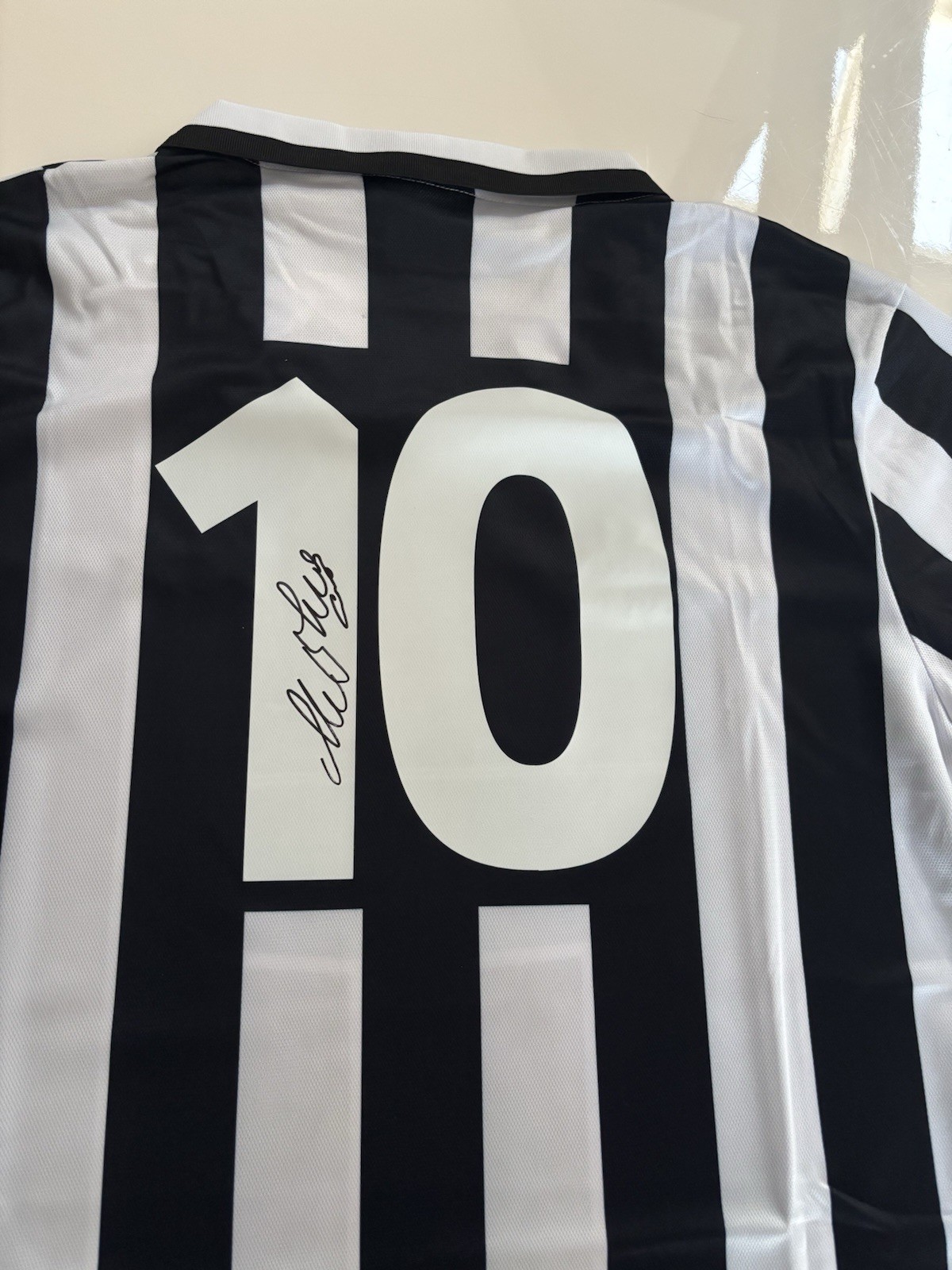 🔥⚽️ Alessandro Del Piero, hand signed Juventus Turin jersey, icons COA ⚽️🔥