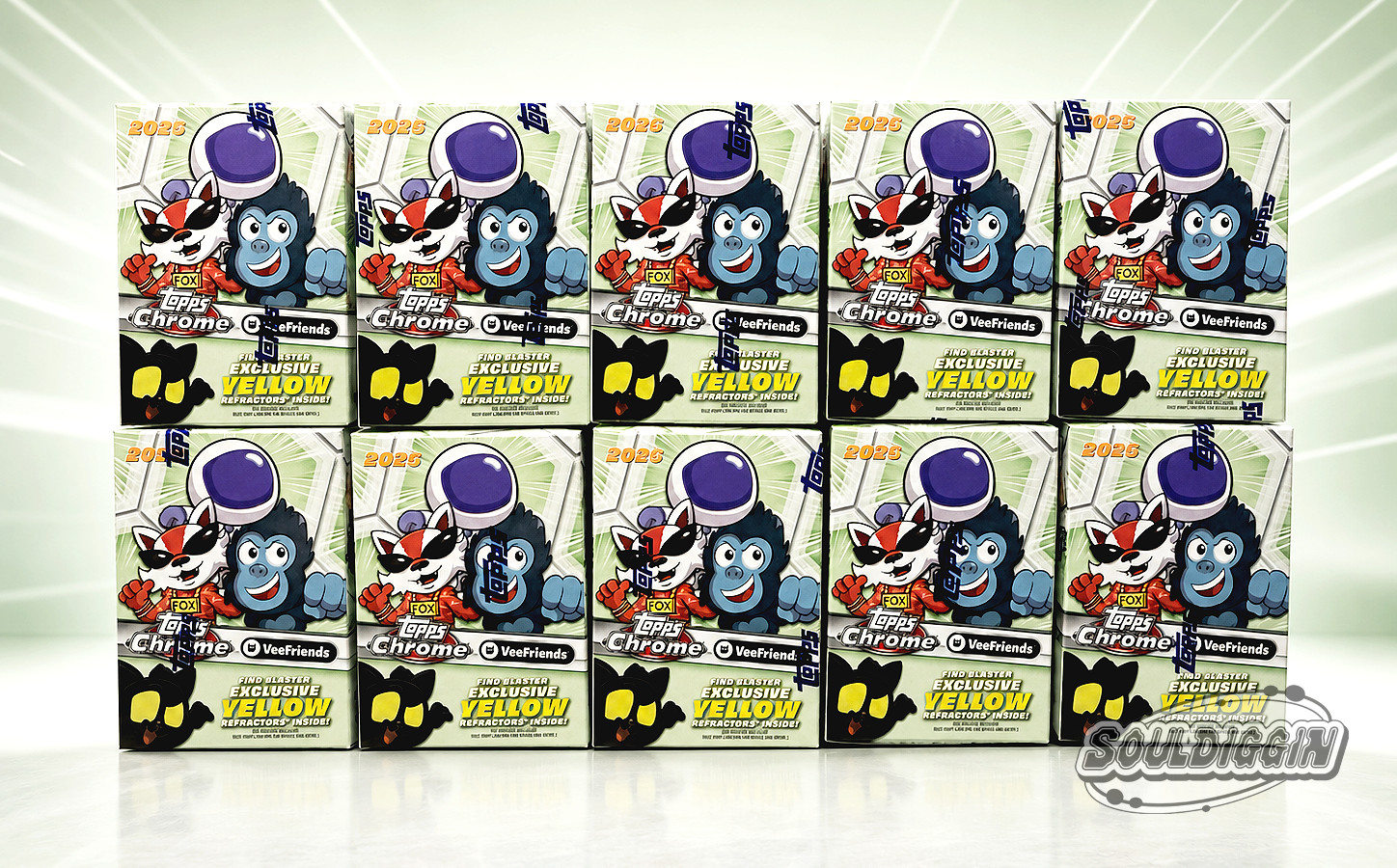 2026 Topps Chrome VeeFriends Blaster Value Box / Factory Sealed / 10x Lot 🔥🥶 2026 Topps Chrome VeeFriends Blaster Value Box / Factory Sealed / 10x Lot 🔥🥶