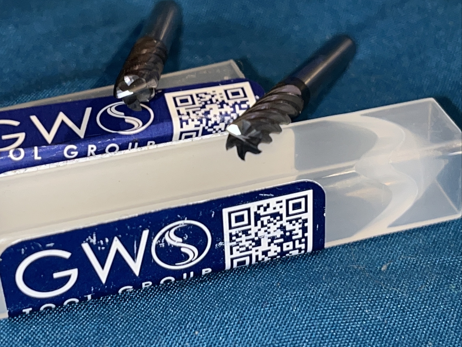 ( 2Pc Mixed Lot ) 1pc Gws 3/16 4FL Var HLX,.030R/ 1pc Gws 3/16 6FL 5/8 LC 2.0 OL
