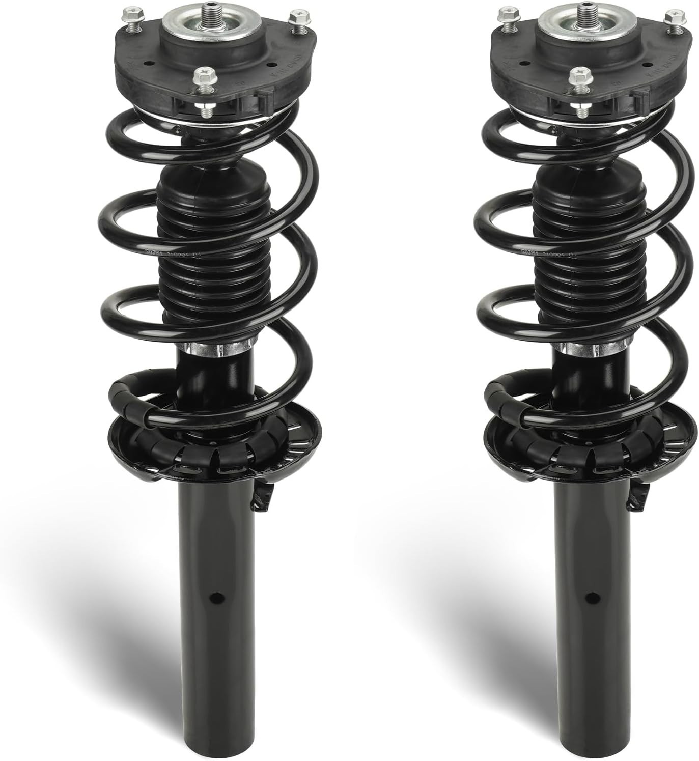 Front Complete Struts Assembly Shock w/Coil Spring 172311 Fit for Volkswagen ...