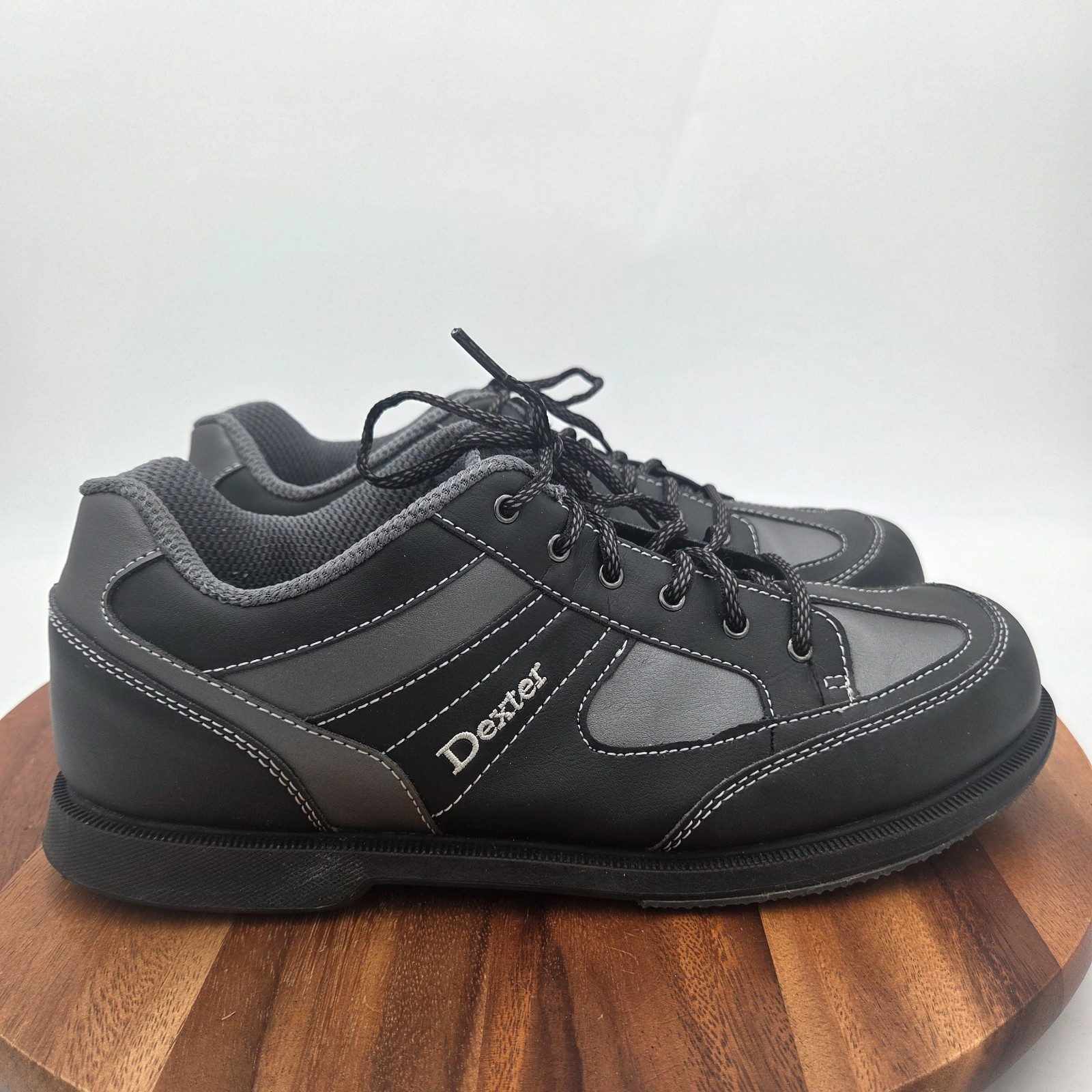 Dexter Pro Am II Mens Bowling Shoes Black-Gray RIGHT HANDED Size 11.5M