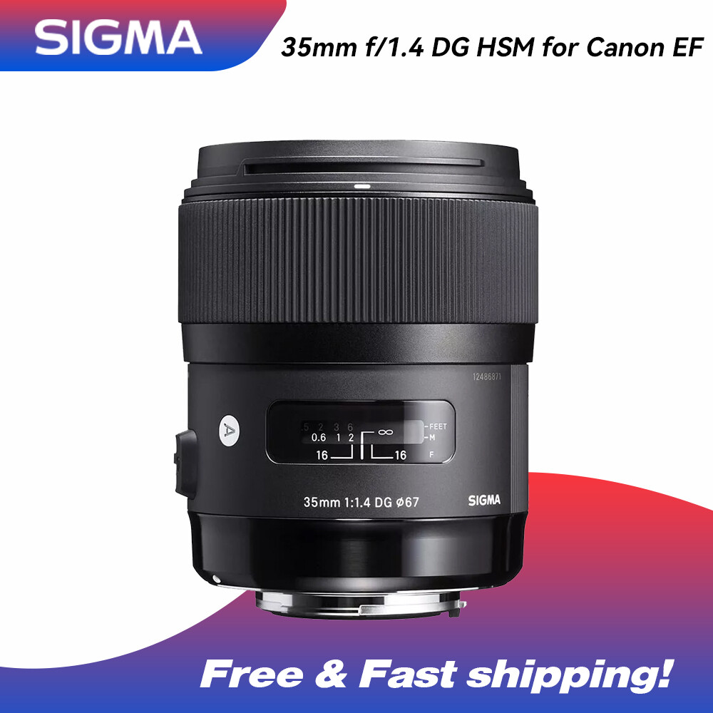 Original Sigma 35mm f/1.4 DG HSM Art Lens for Canon EF Mount - 95% New