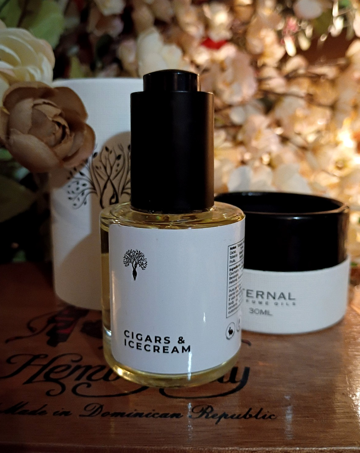 Eternal Perfume Oils Cigars & Ice Cream Premium Luxury Fragrance Oil- 30 ml