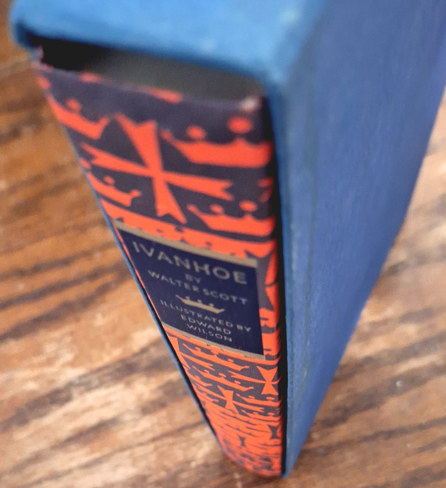 Ivanhoe by Sir Walter Scott - Heritage Press 1950 HC + Slipcase Sandglass Insert