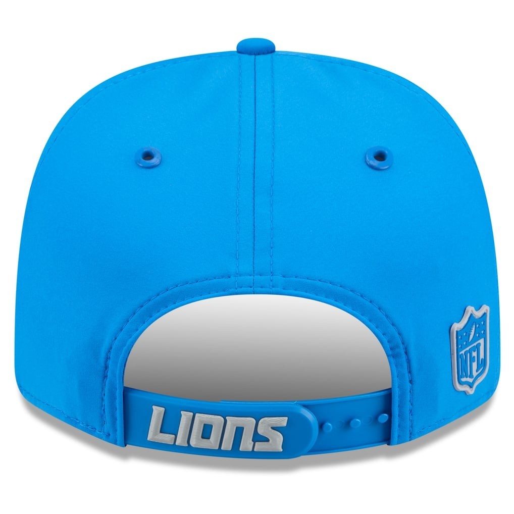 New Era Detroit Lions 2026 Sideline 9SEVENTY Adjustable Hat Black/Blue FREESHIP
