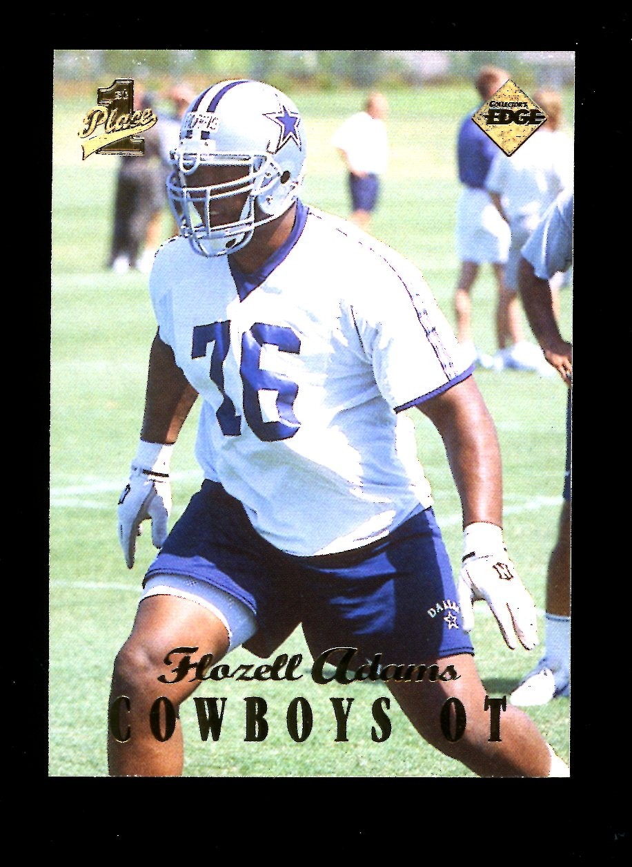 1998 Collector\'s Edge 1st Place #2 Flozell Adams Dallas Cowboys RC QTY