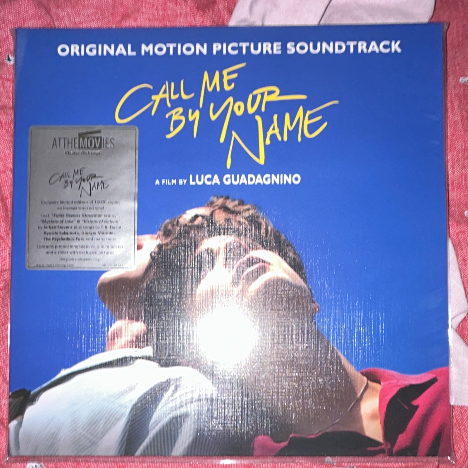 Call Me by Your Name Soundtrack LP Limited Red 180-220g Colored Vinyl Call Me by Your Name Soundtrack LP Limited Red 180-220g Colored Vinyl