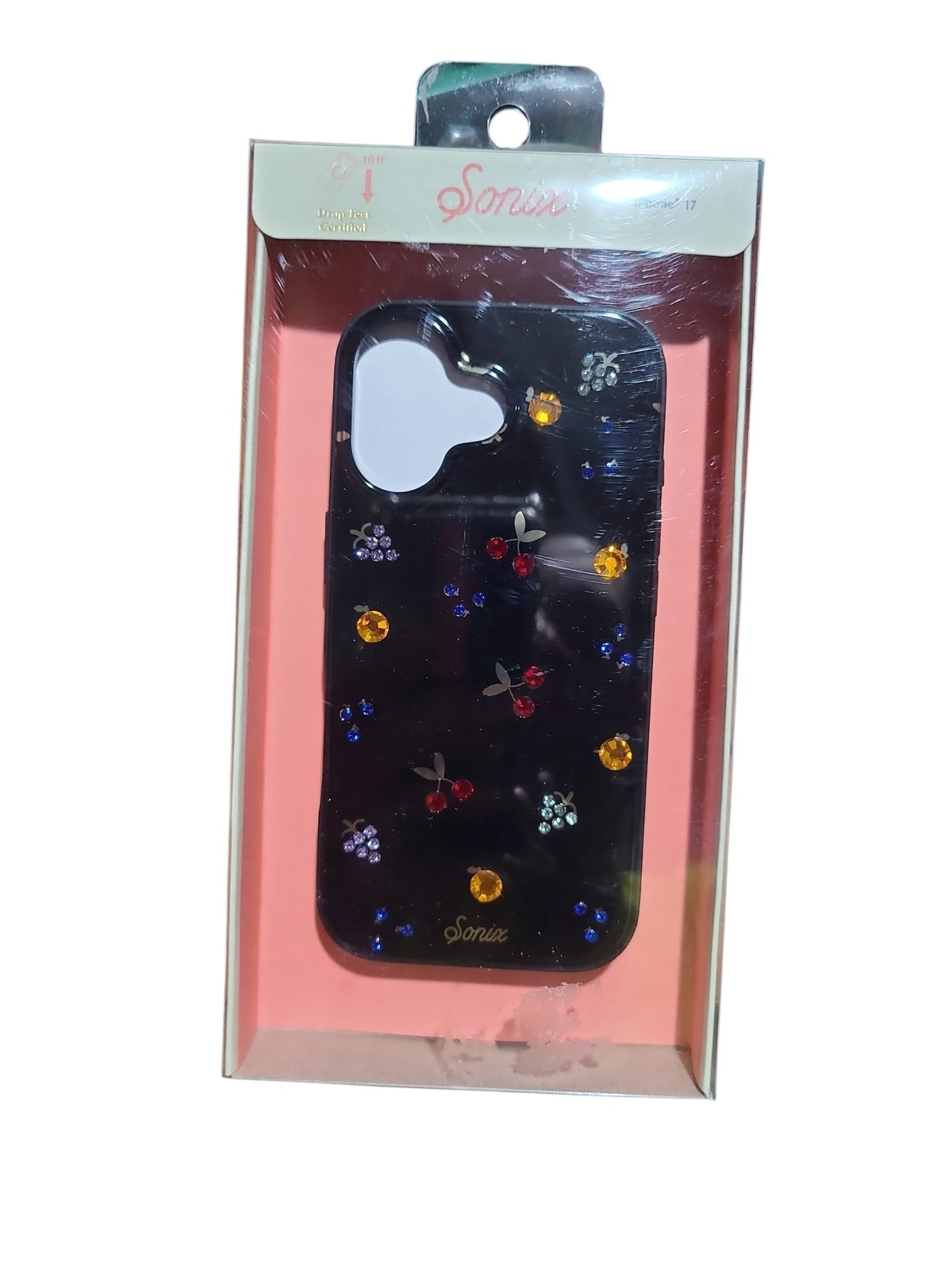 Sonix iPhone 17 Phone Case - Black Fruit Gems