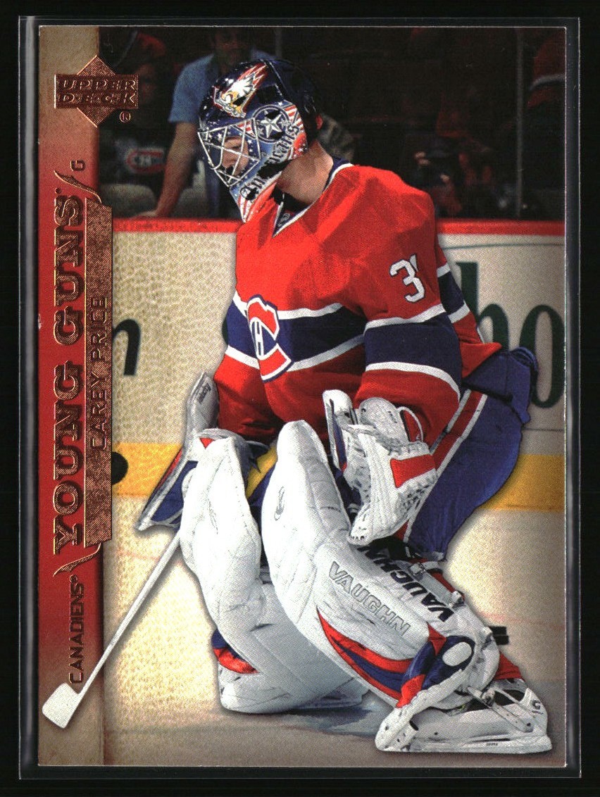 Carey Price 2007-08 Upper Deck Young Guns RC #227 Montreal Canadiens