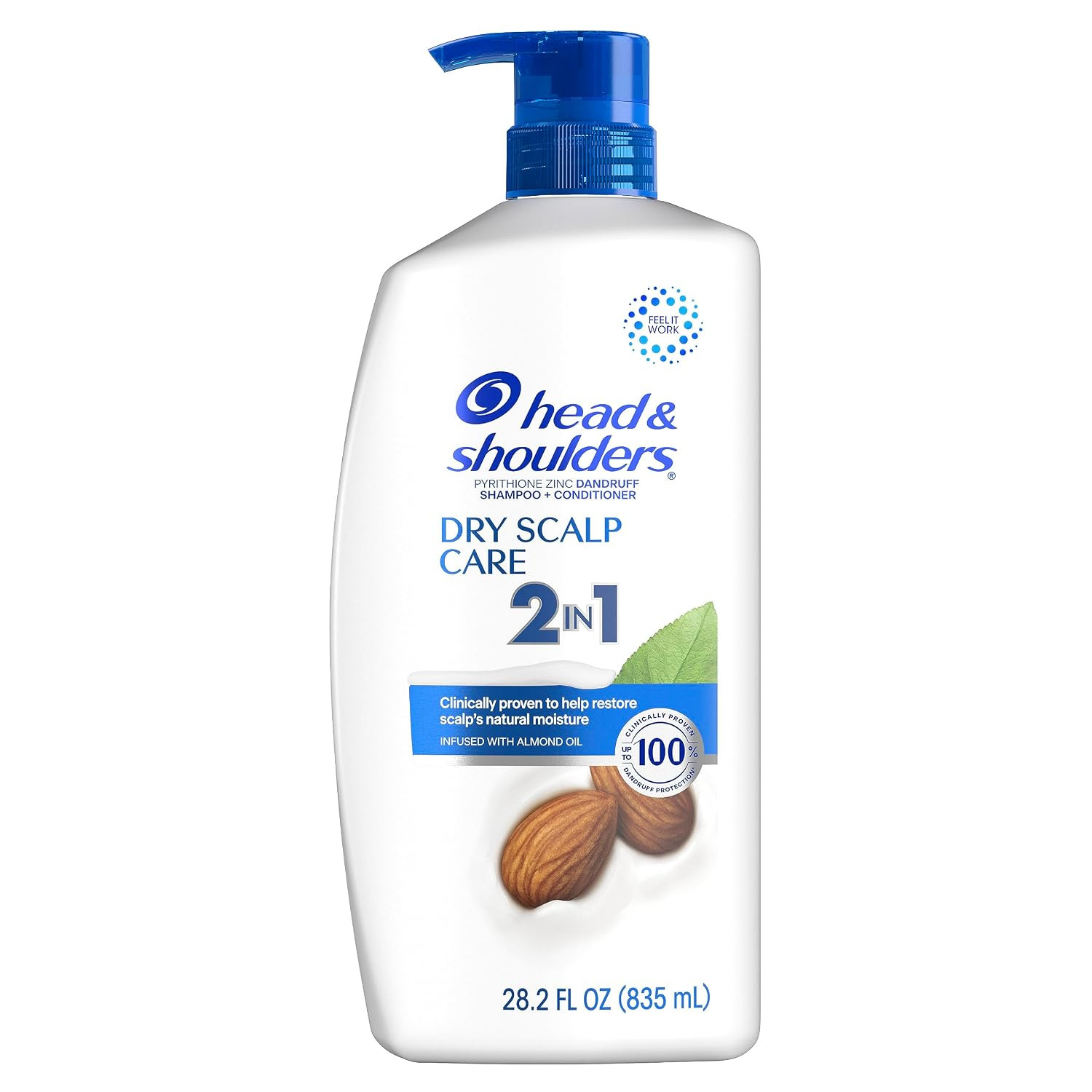 Head and Shoulders 2 in 1 Dandruff Shampoo and Conditioner, Anti-Dandruff Treatm