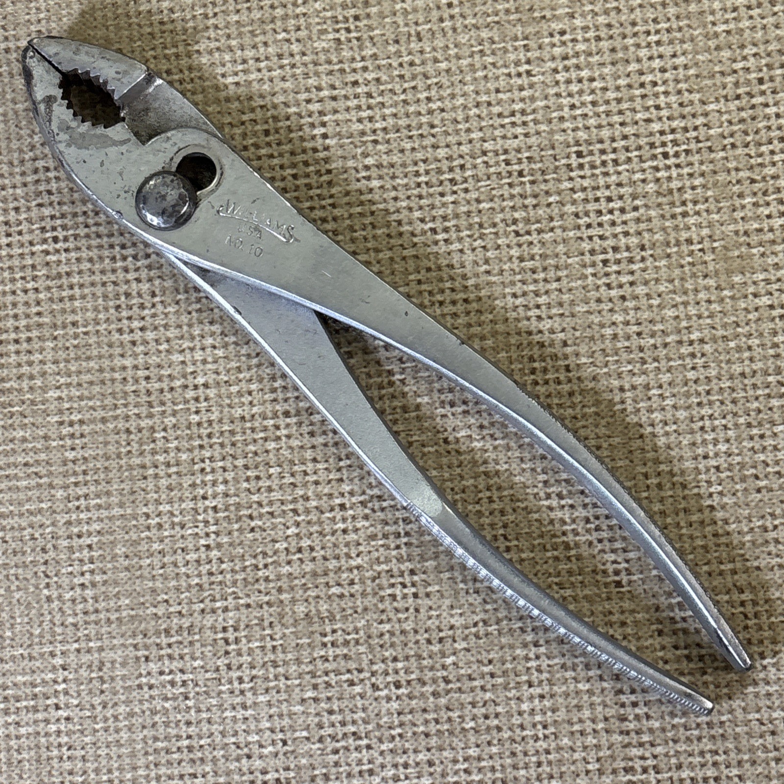 Vintage 1947-1955 Williams Chrome No. 10 Heavy Duty 10\