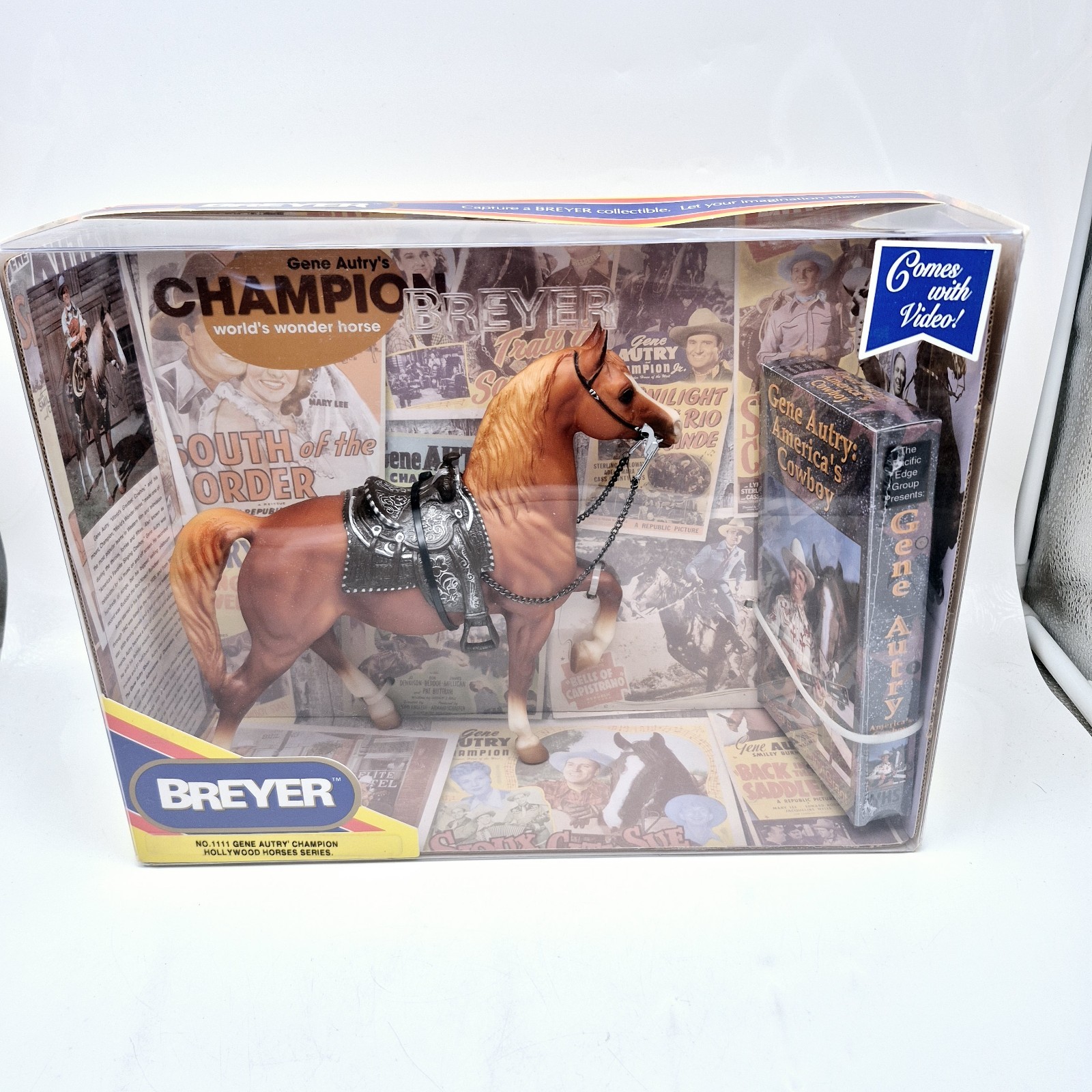 Breyer Gene Autry’s Champion Horse 1111 Hollywood Series with VHS New in Box 