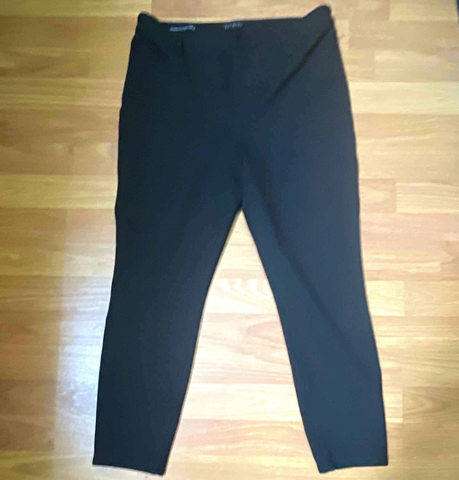 Talbots Soho Solid 5-Pocket Jegging Leggings Black Petite 8P