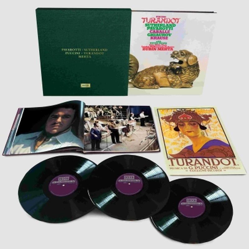 Puccini (1858-1924)/Turandot: Mehta / Lpo Sutherland Pavarotti Ca 4871872 New LP