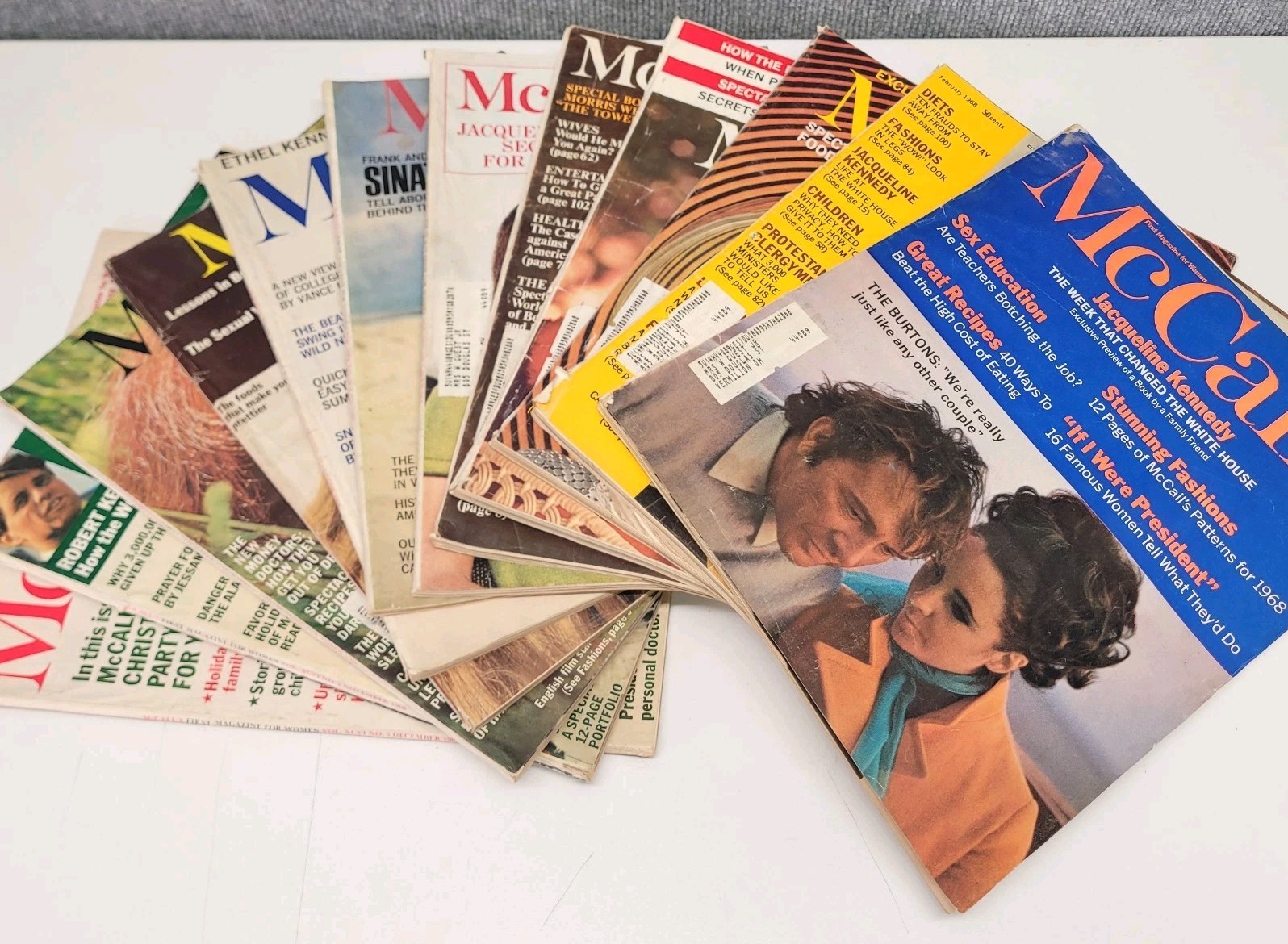 McCall's Magazine: Vintage 1968 Fashion & Lifestyle Issues Complete Set McCall's Magazine: Vintage 1968 Fashion & Lifestyle Issues Complete Set