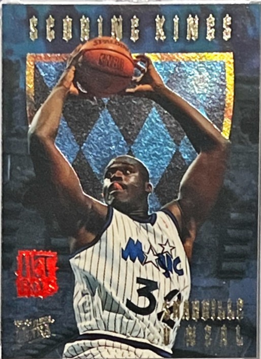 1995-96 Fleer Ultra - Scoring Kings Shaquille O\'Neal #8 Hot Packs