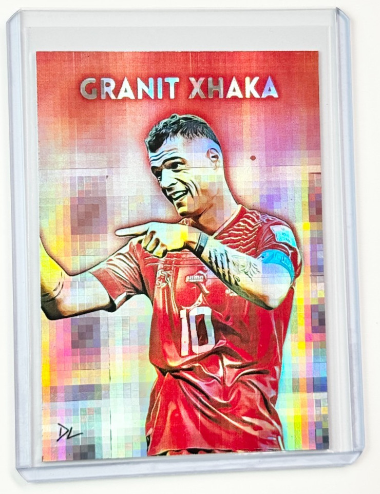 Granit Xhaka Limited Edition Artist Signed \