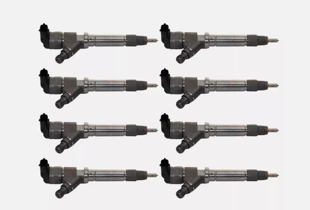 8pcs Diesel Fuel Injector 0986435520 Fits For GMC LMM Duramax 2007.5-2010 6.6L