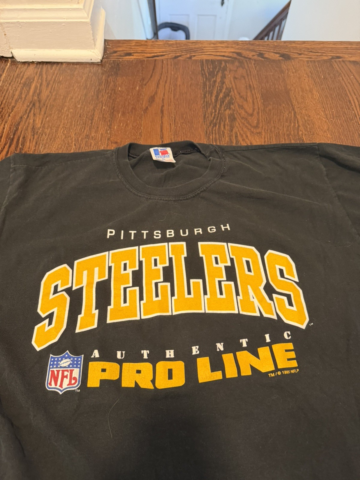 Mens Pittsburgh Steelers Pro Line Russell shirt size XL