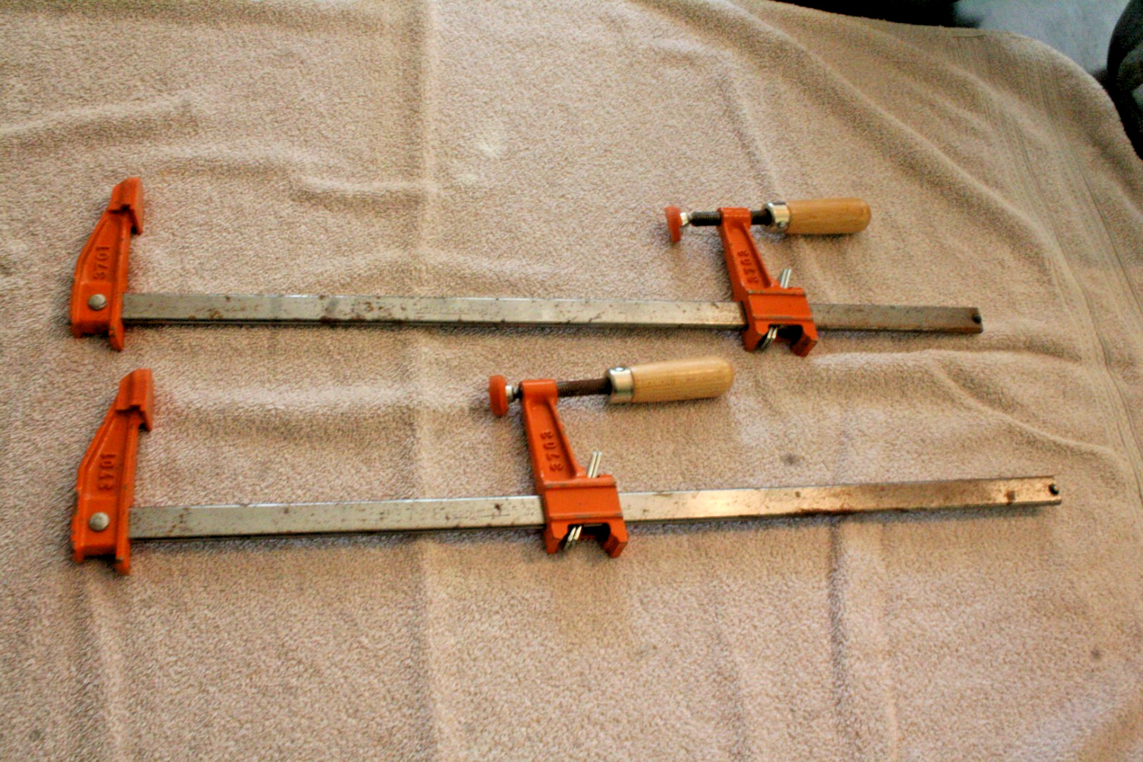 Jorgensen Bar Clamps 3718 Set of 2 - 22-Inch Woodworking Clamps