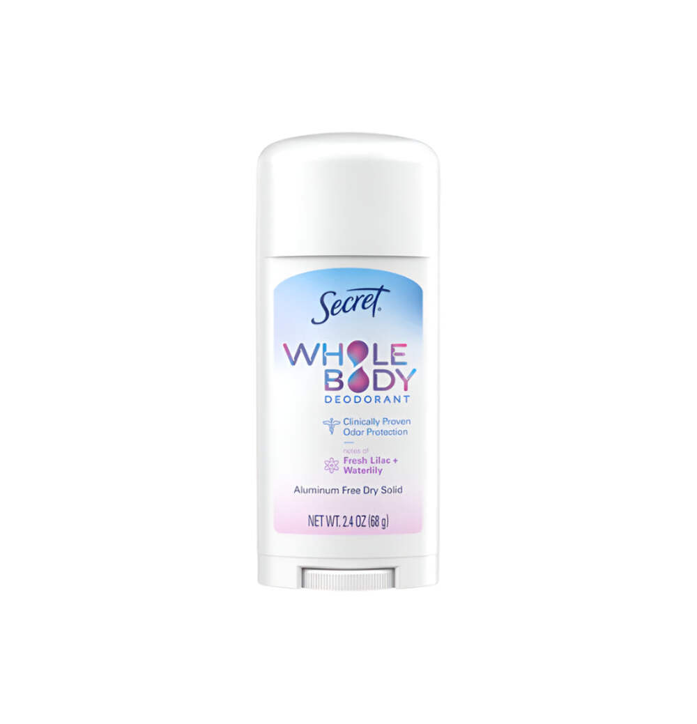 Secret Whole Body Deodorant Fresh Lilac & Waterlily 2.4oz - New